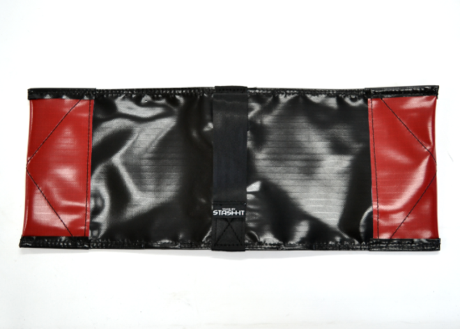 Sand Bags Black - Unfilled Deluxe Black and Red image 0